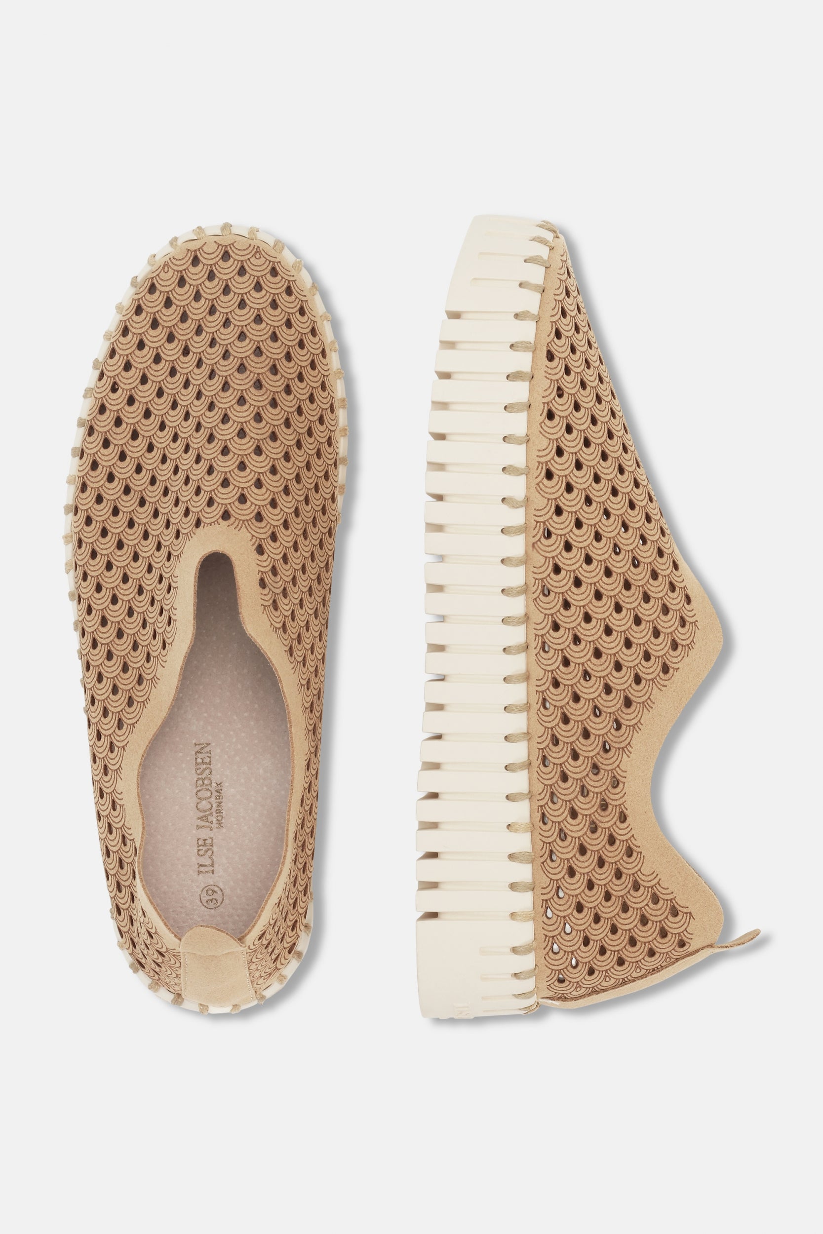 Instappers Platform TULIP3373 - 110 Latte | Latte | Shoes | Ilse Jacobsen