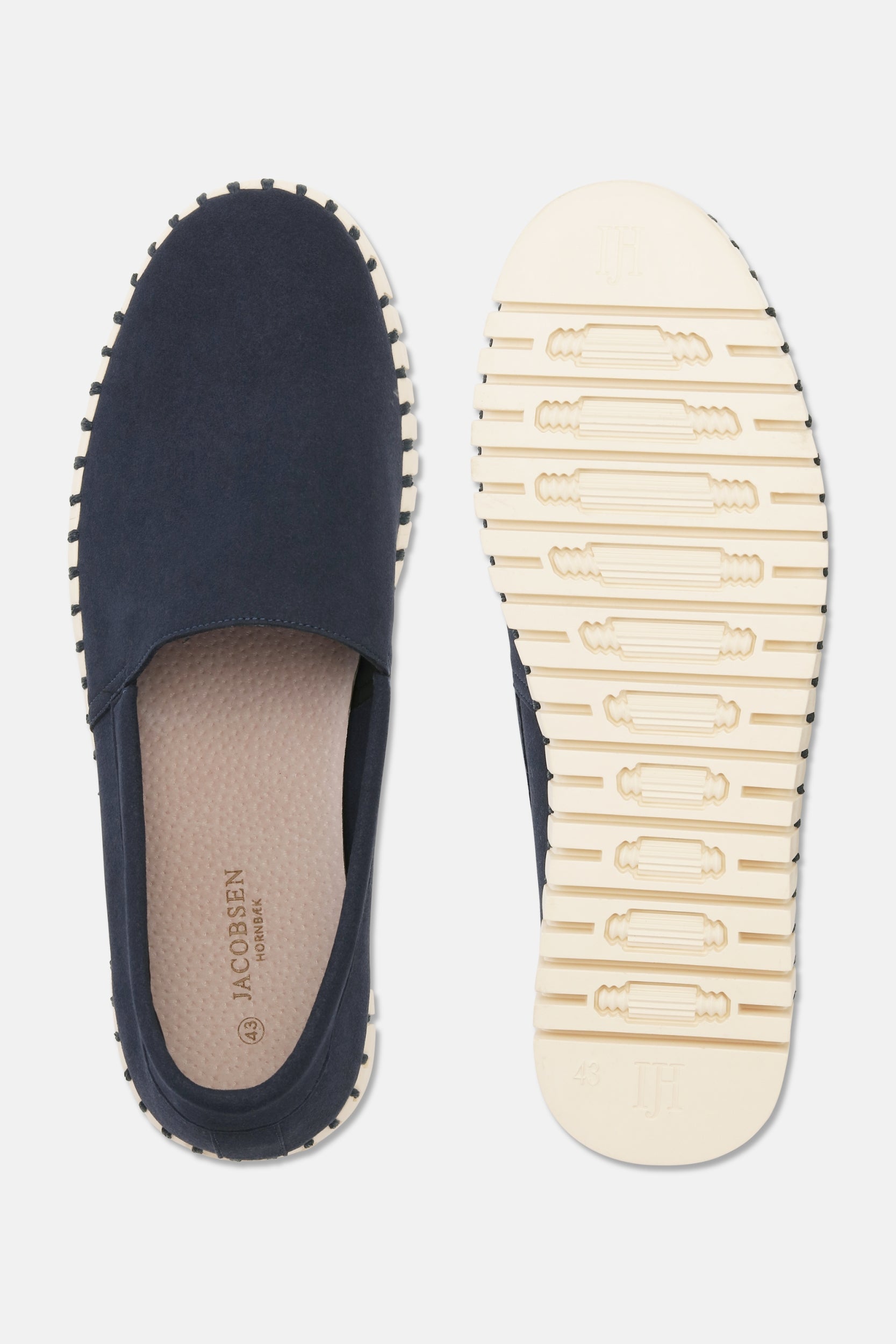 Espadrille Heren TULIP3482MEN | Dark Indigo Pearled Ivory | Shoes | Ilse Jacobsen