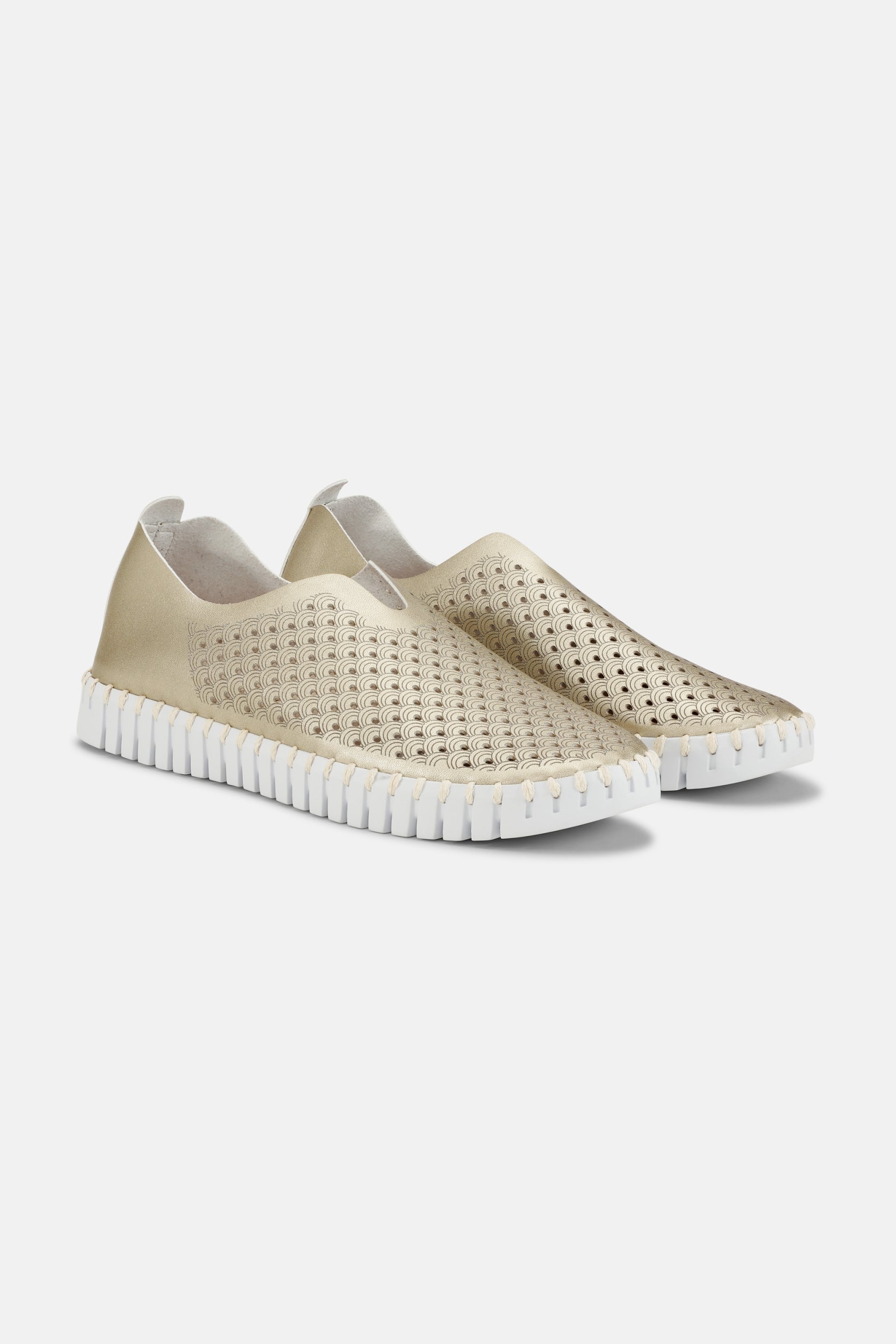 Instappers TULIP3576 - 780 Platin Metallic | Platin | Shoes | Ilse Jacobsen