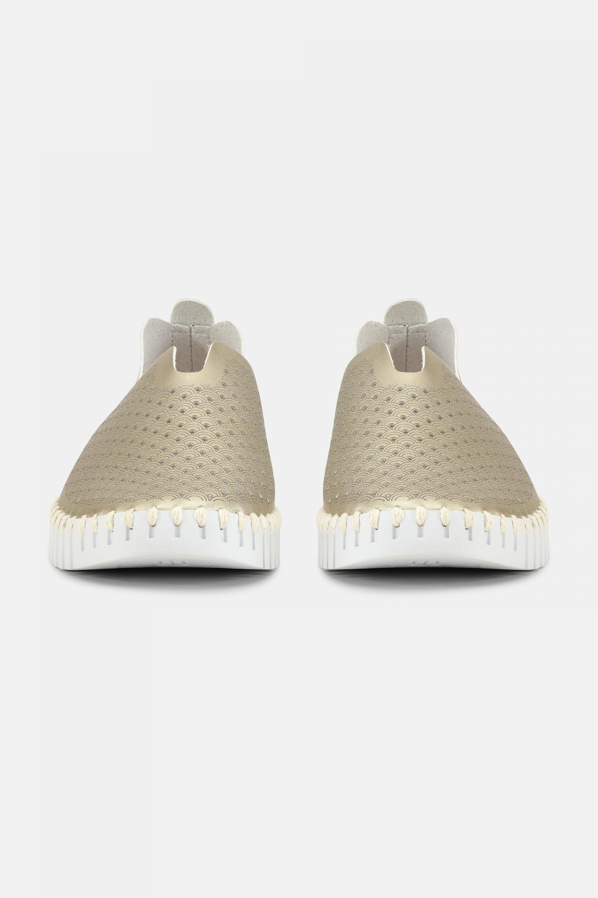 Instappers TULIP3576W witte zool - 780 Platin | Platin | Shoes | Ilse Jacobsen