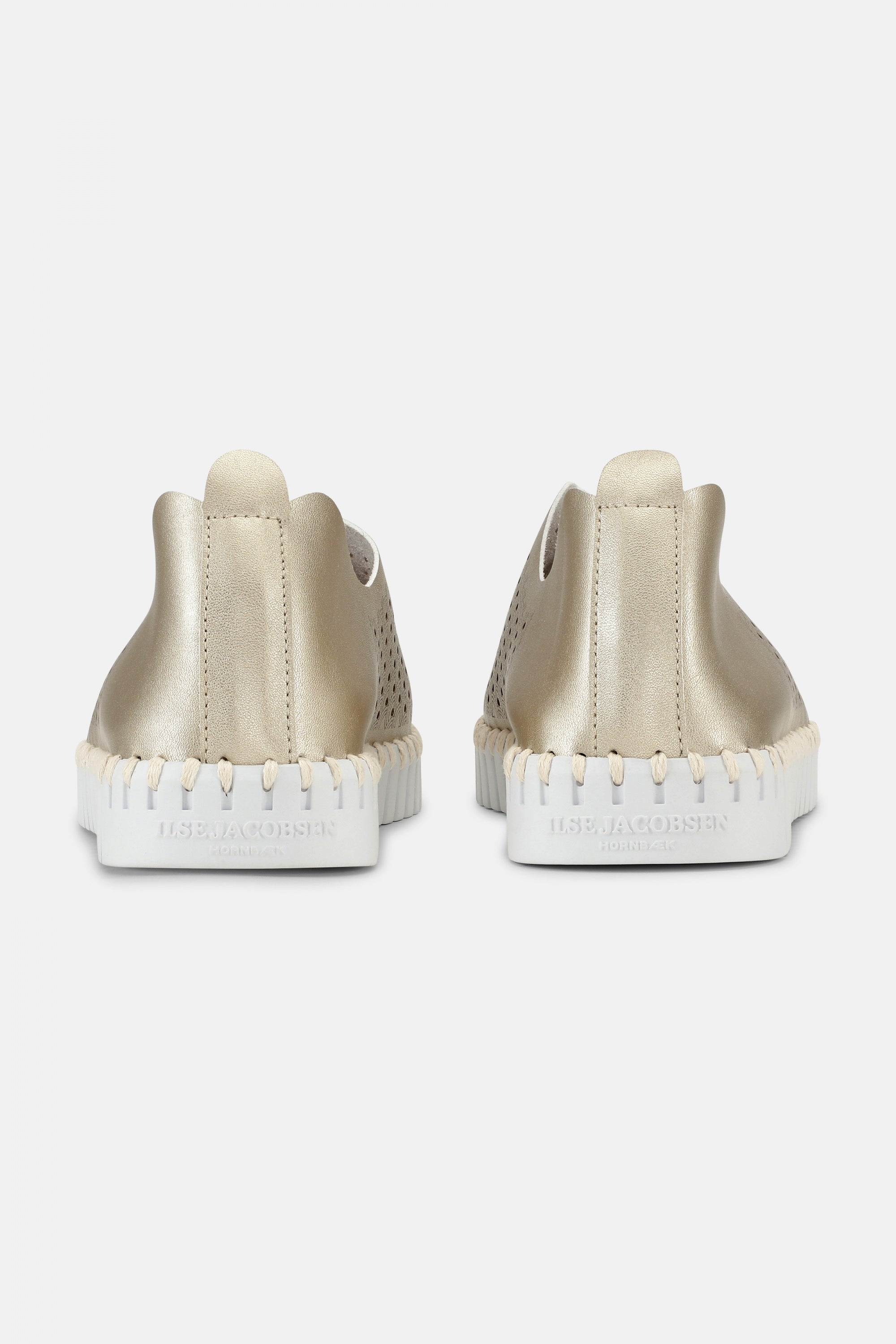 Instappers TULIP3576W witte zool - 780 Platin | Platin | Shoes | Ilse Jacobsen