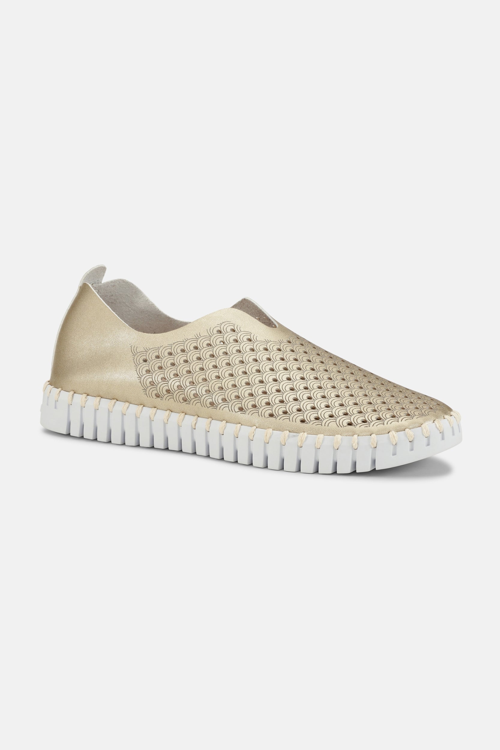 Instappers TULIP3576 - 780 Platin Metallic | Platin | Shoes | Ilse Jacobsen