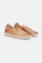 Metallic Instappers TULIP3576 | Rose Gold | Shoes | Ilse Jacobsen