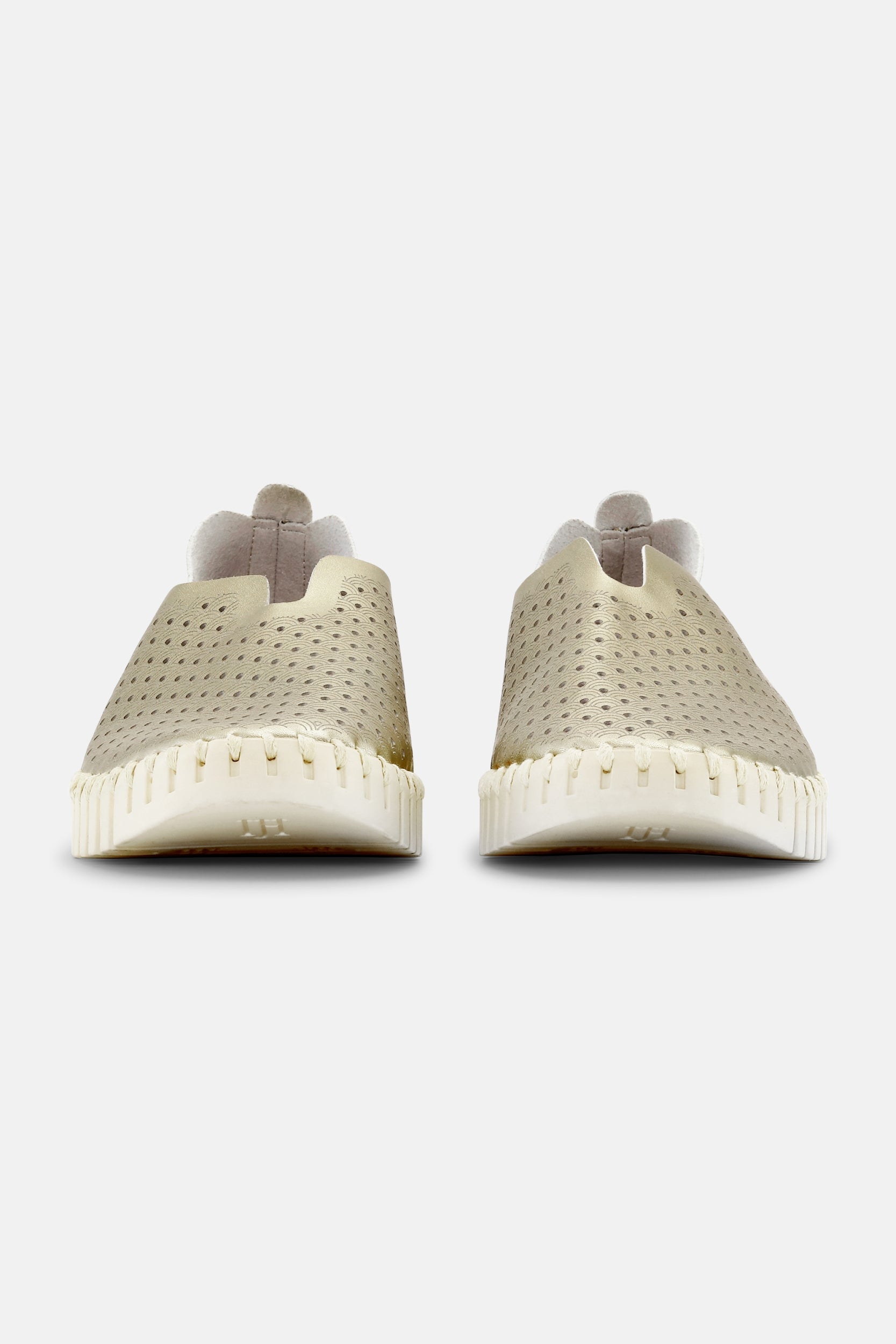 Metallic Instappers TULIP3576 | Platin | Shoes | Ilse Jacobsen