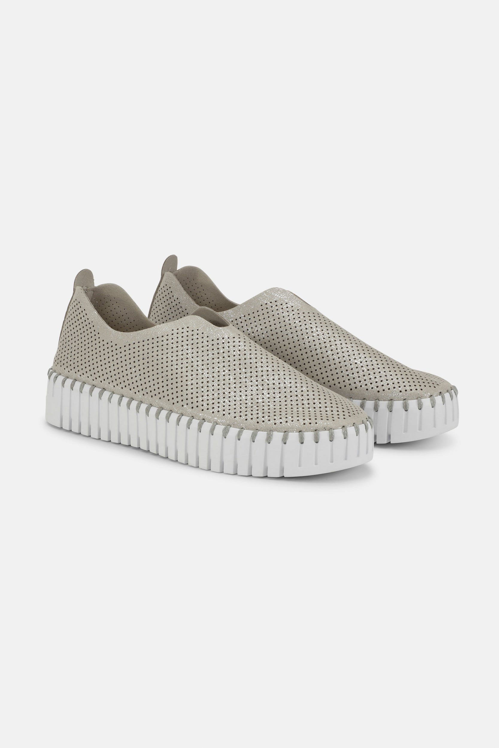 Instappers TULIP3577 - 710100 Silver White | Silver White | Shoes | Ilse Jacobsen