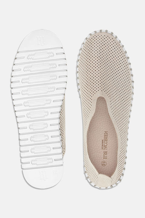 Instappers TULIP3577 - 710100 Silver White | Silver White | Shoes | Ilse Jacobsen