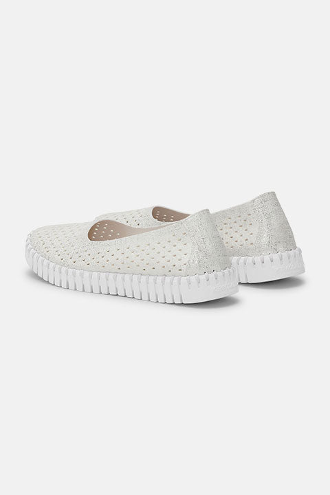 Tulip Ballerina TULIP3578 - 100100 White White | White White | Shoes | Ilse Jacobsen