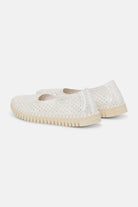 Tulip Ballerina TULIP3578 | White Pearled Ivory | Shoes | Ilse Jacobsen