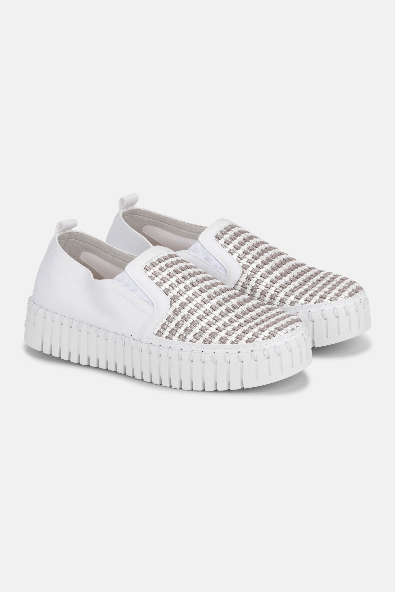 Instappers Platform TULIP3876 - 100100 White White | White White | Shoes | Ilse Jacobsen
