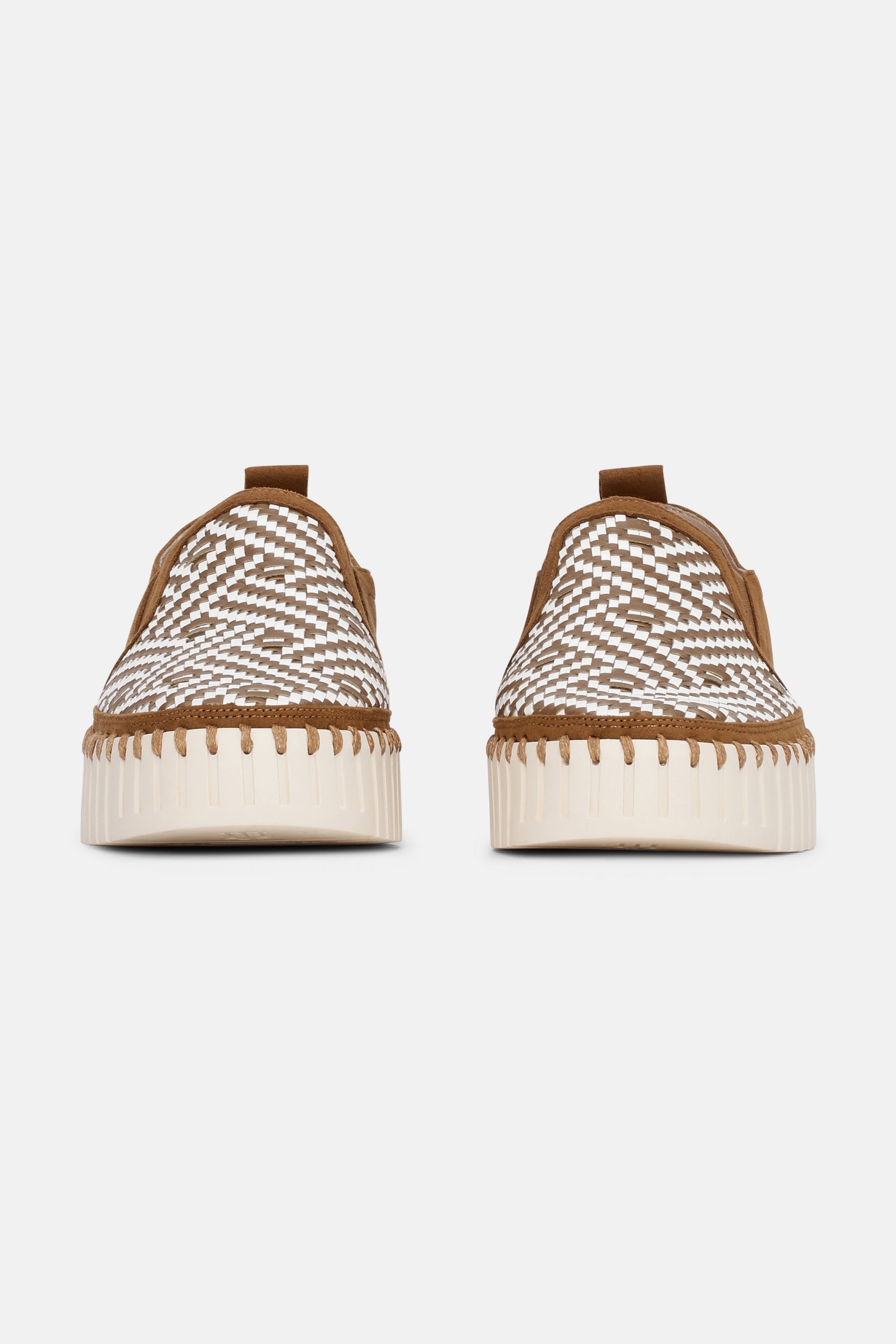 Instappers Platform TULIP3876 beige zool - 236 Cashew | Cashew | Shoes | Ilse Jacobsen
