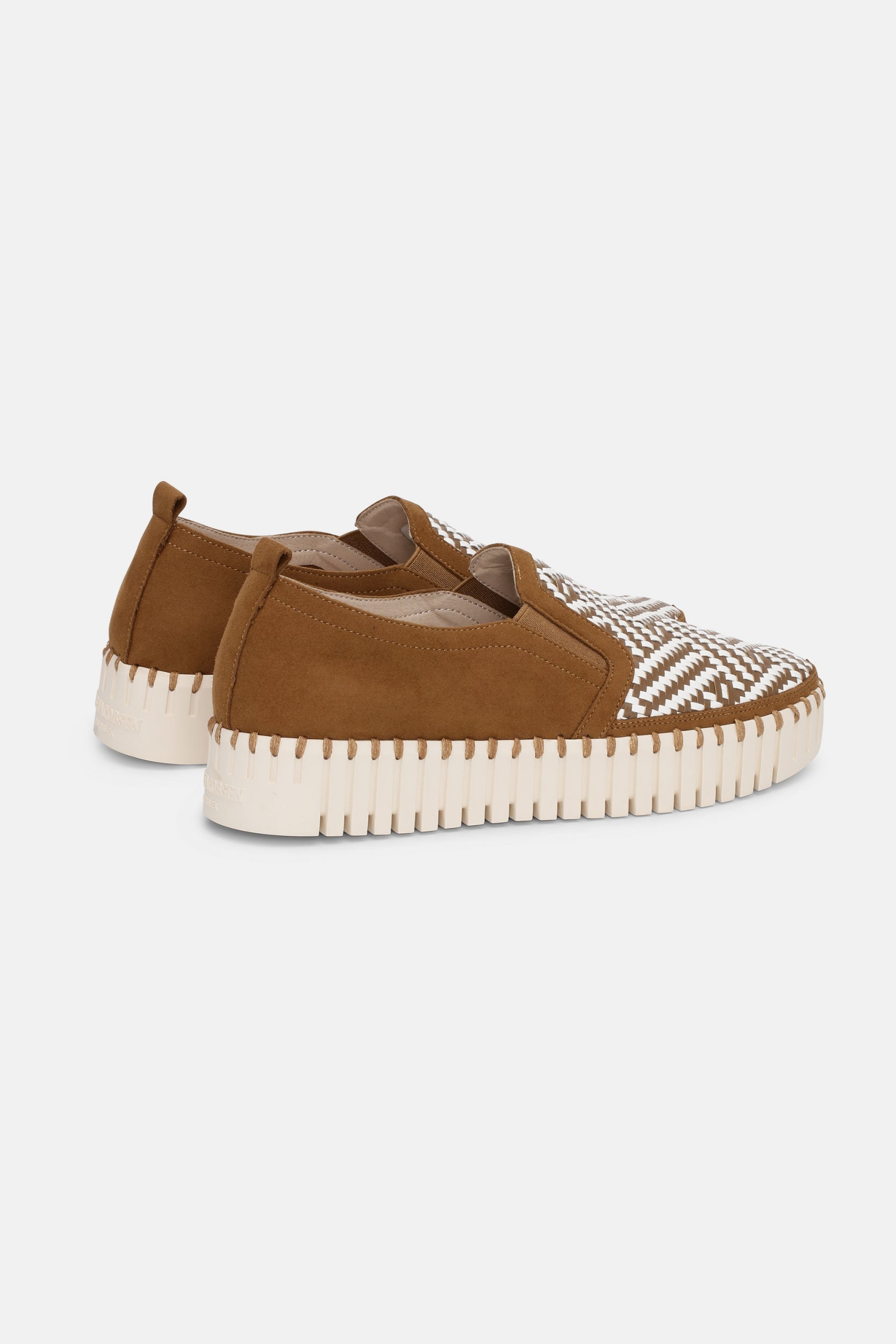 Instappers Platform TULIP3876 beige zool - 236 Cashew | Cashew | Shoes | Ilse Jacobsen