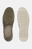 Instappers Heren Tulip3885 beige zool | Deep Olive Pearled Ivory | Shoes | Ilse Jacobsen