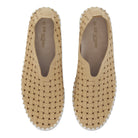 Instappers TULIP4030W witte zool | Latte | Shoes | Ilse Jacobsen