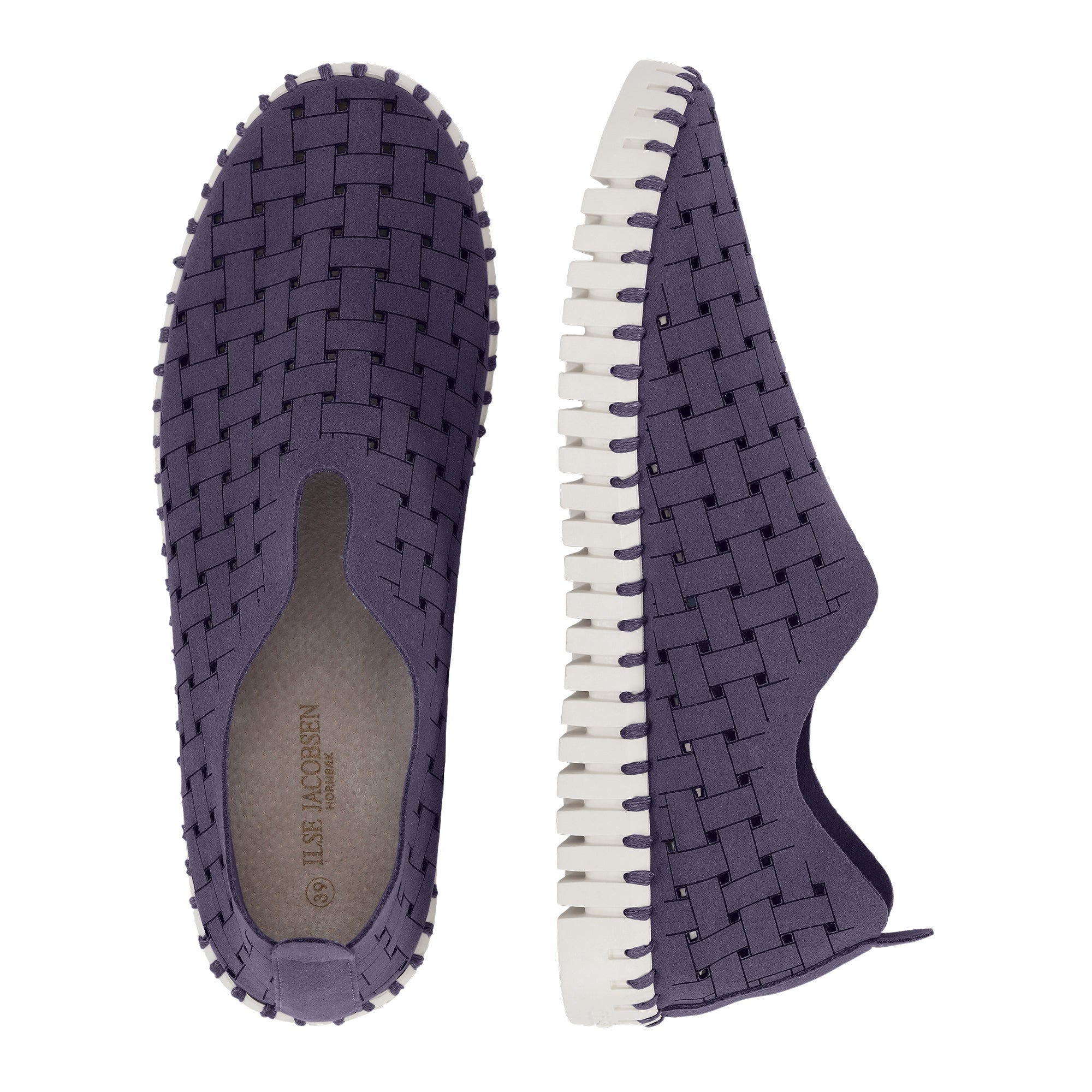 Instappers TULIP4030W witte zool - 600 Navy | Navy | Shoes | Ilse Jacobsen