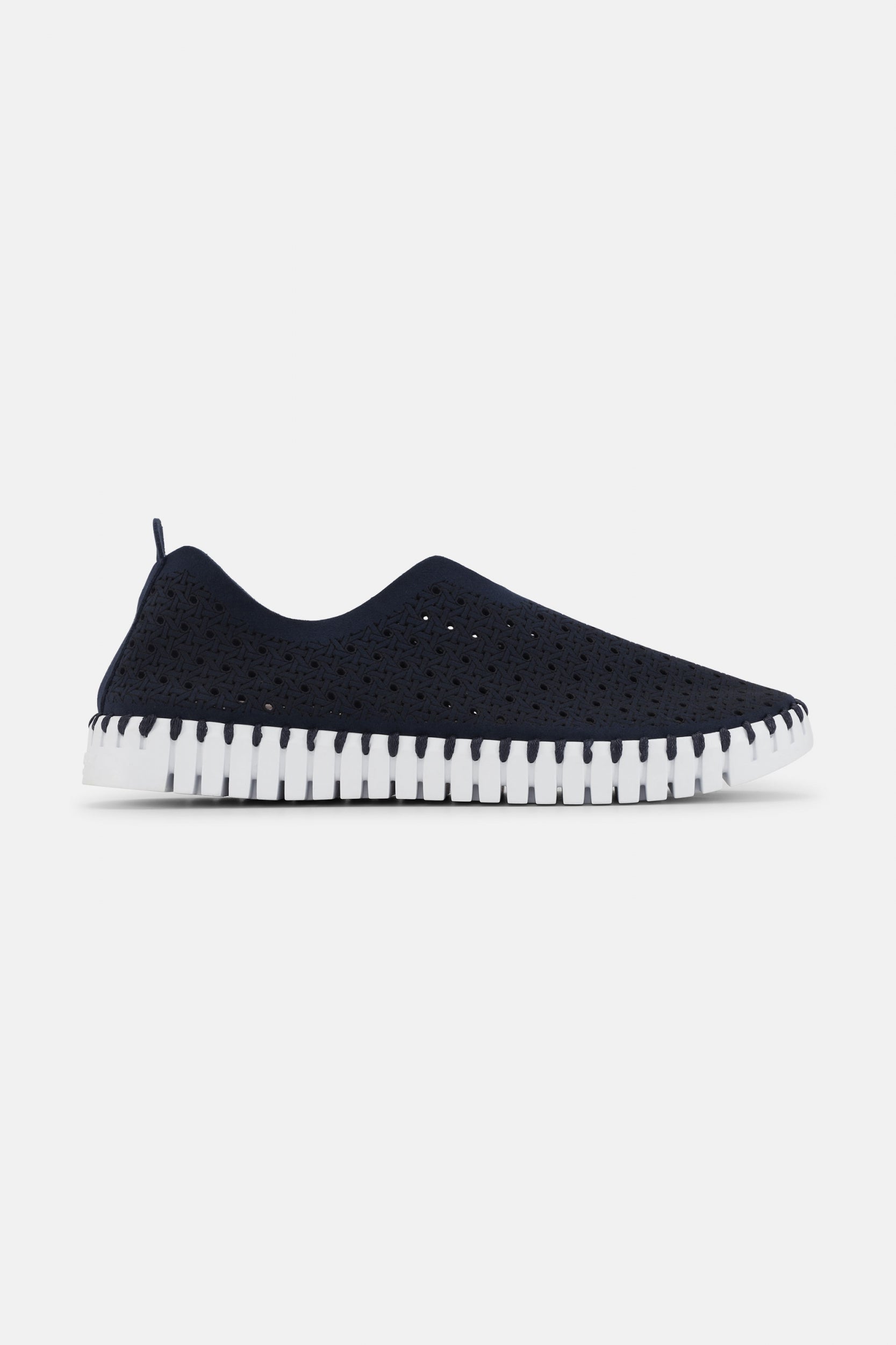 Instappers TULIP4031 - 660100 Dark Indigo White | Dark Indigo White | Shoes | Ilse Jacobsen