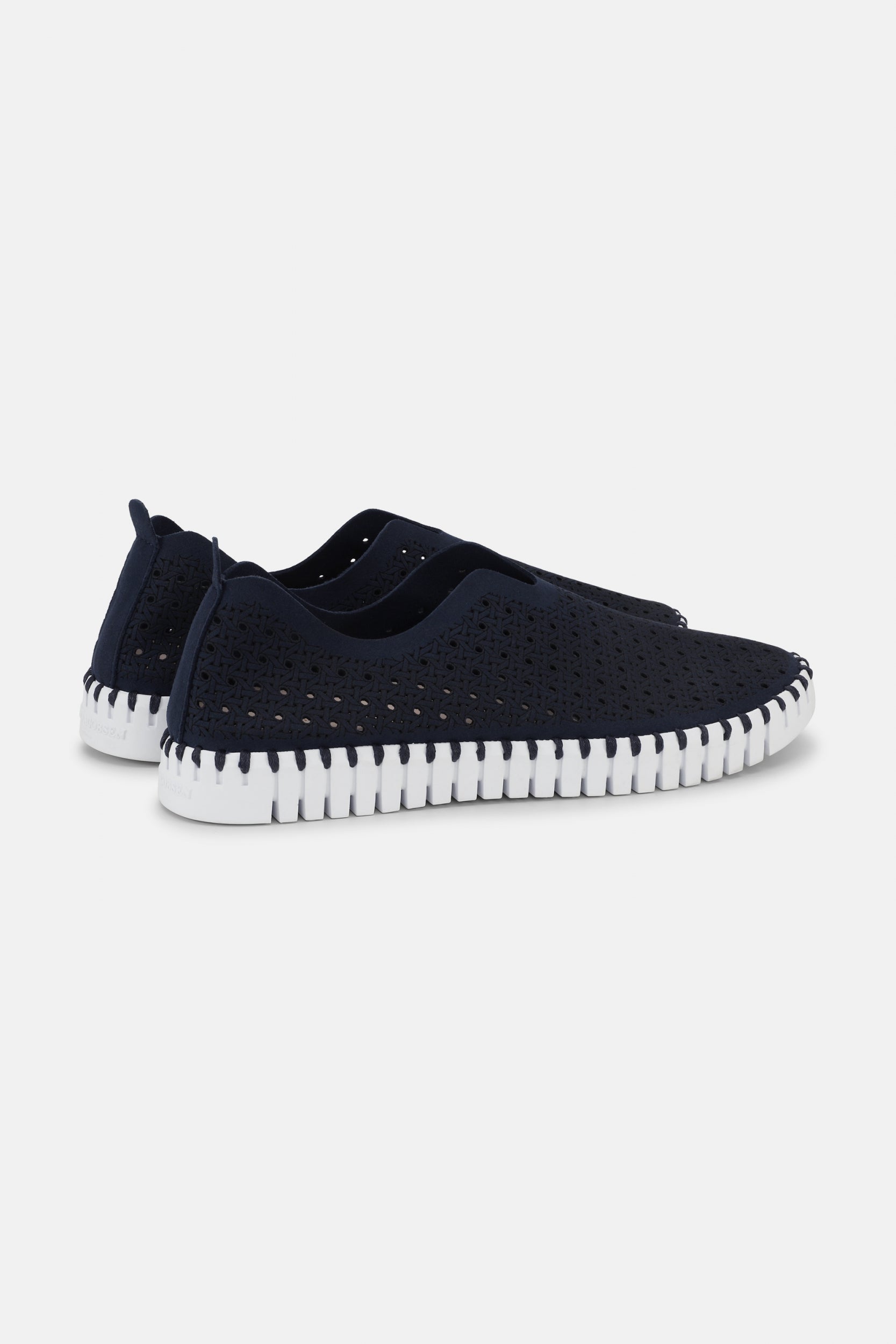 Instappers TULIP4031 - 660100 Dark Indigo White | Dark Indigo White | Shoes | Ilse Jacobsen
