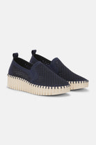 Tulip Instapper TULIP4078 | Dark Indigo Pearled Ivory | Shoes | Ilse Jacobsen