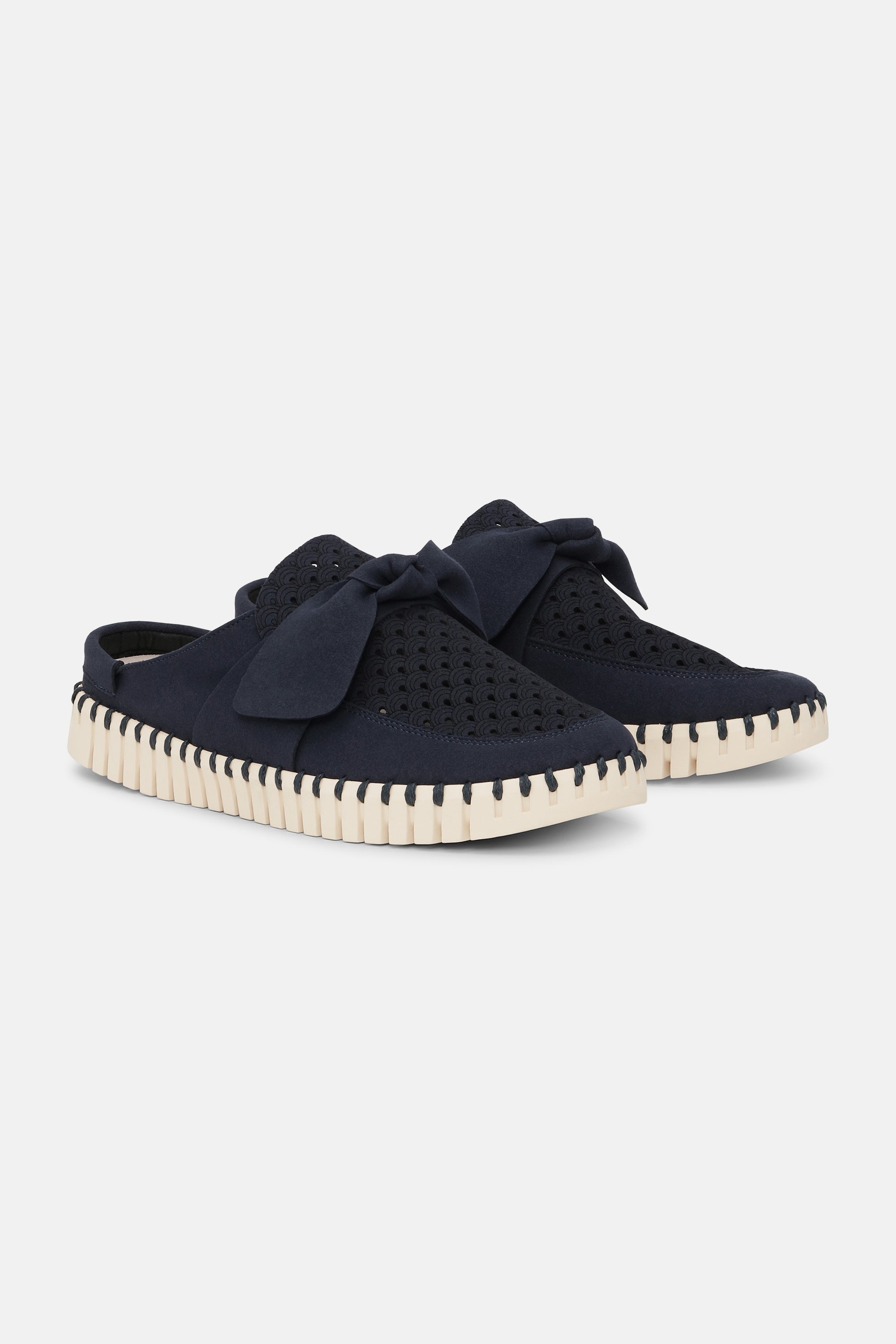 Tulip Instapper TULIP4088 | Dark Indigo Pearled Ivory | Shoes | Ilse Jacobsen