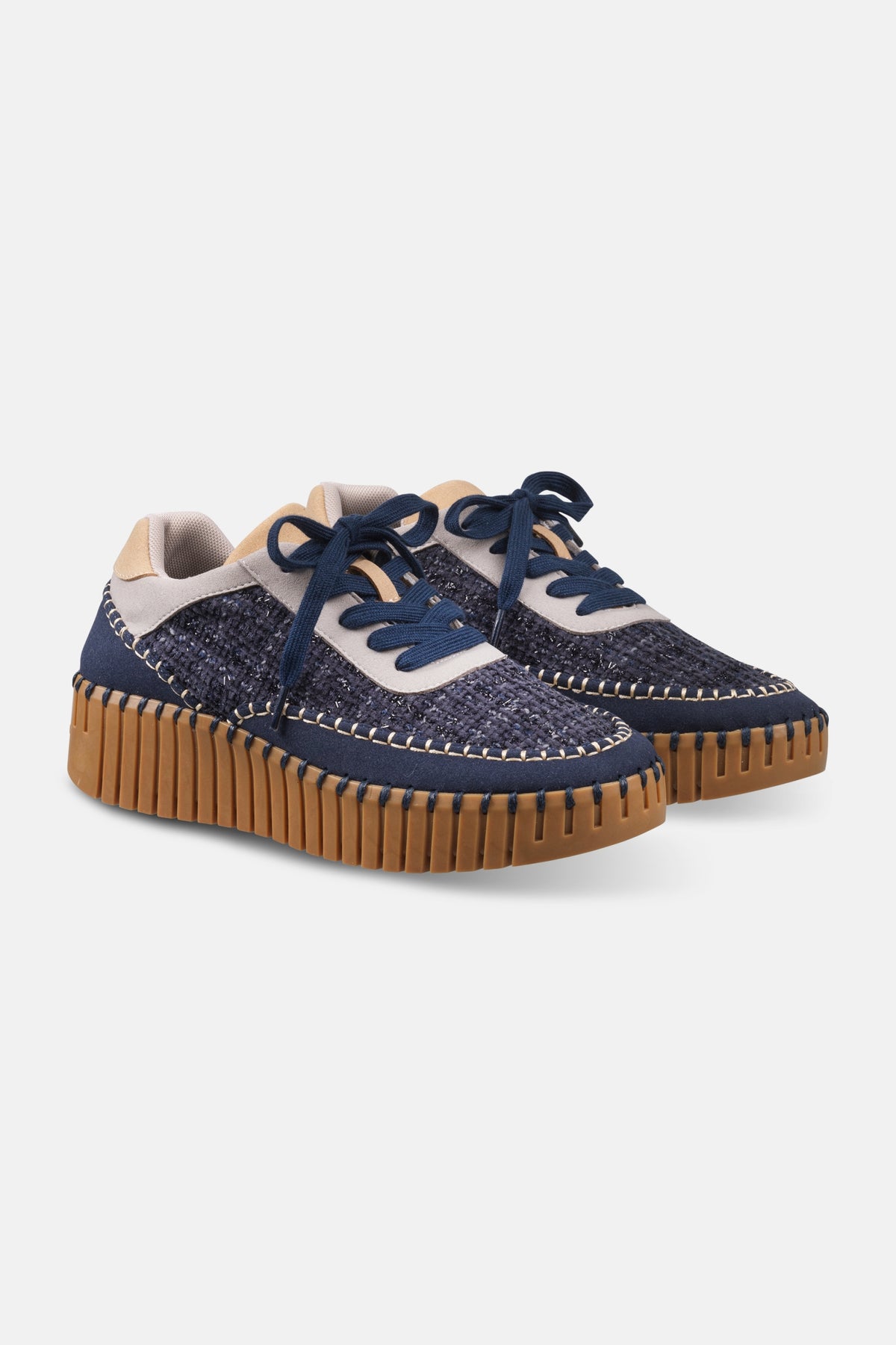 Tulip sneaker TULIP4500 | Dark Indigo Mocca | Shoes | Ilse Jacobsen