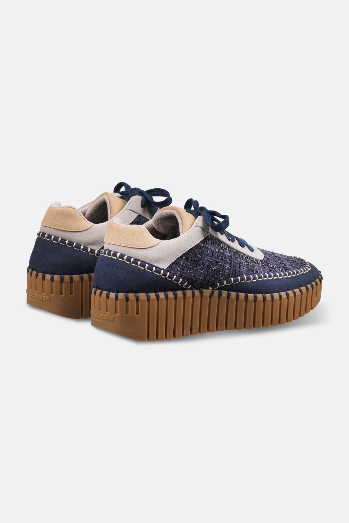 Tulip sneaker TULIP4500 | Dark Indigo Mocca | Shoes | Ilse Jacobsen