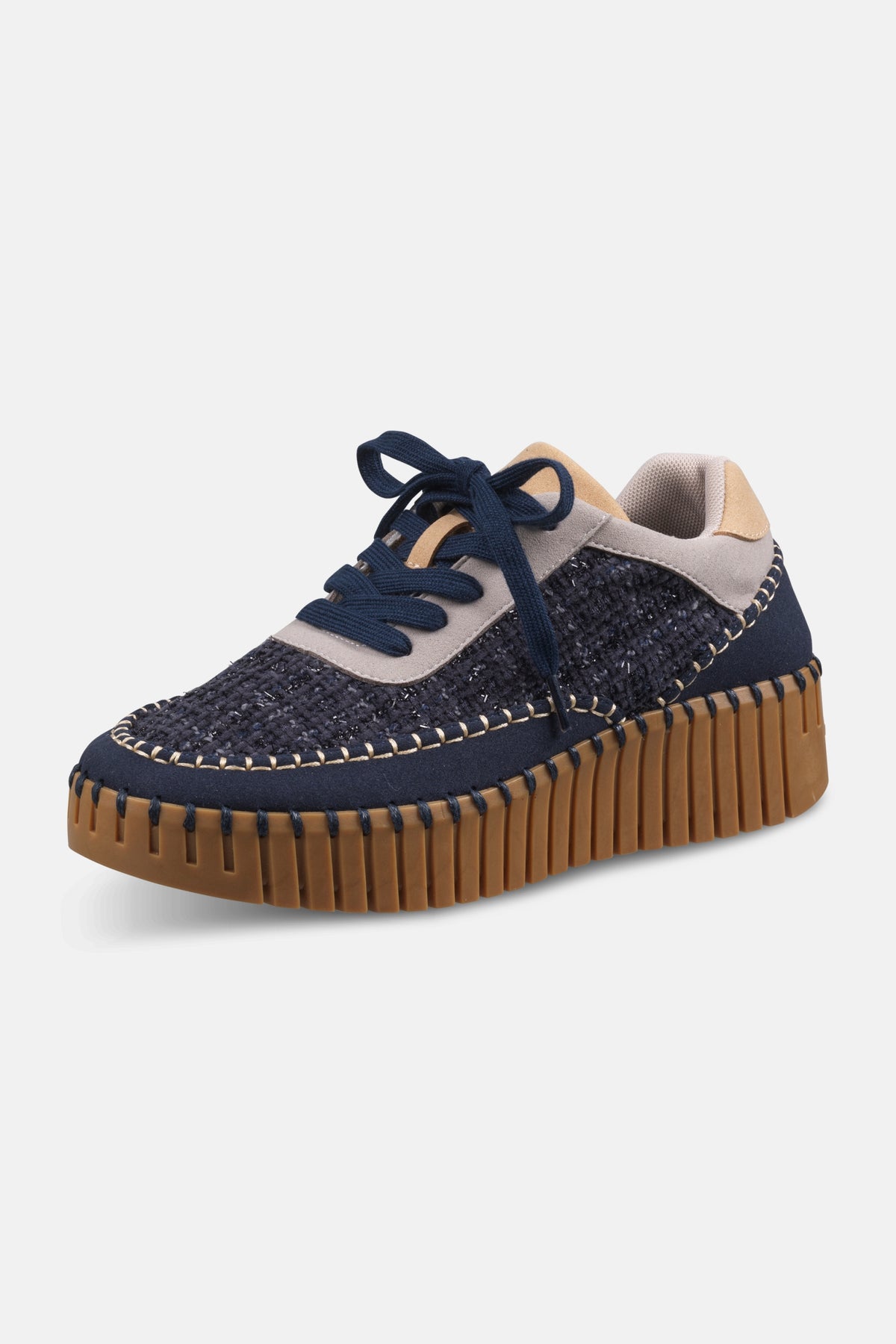 Tulip sneaker TULIP4500 | Dark Indigo Mocca | Shoes | Ilse Jacobsen