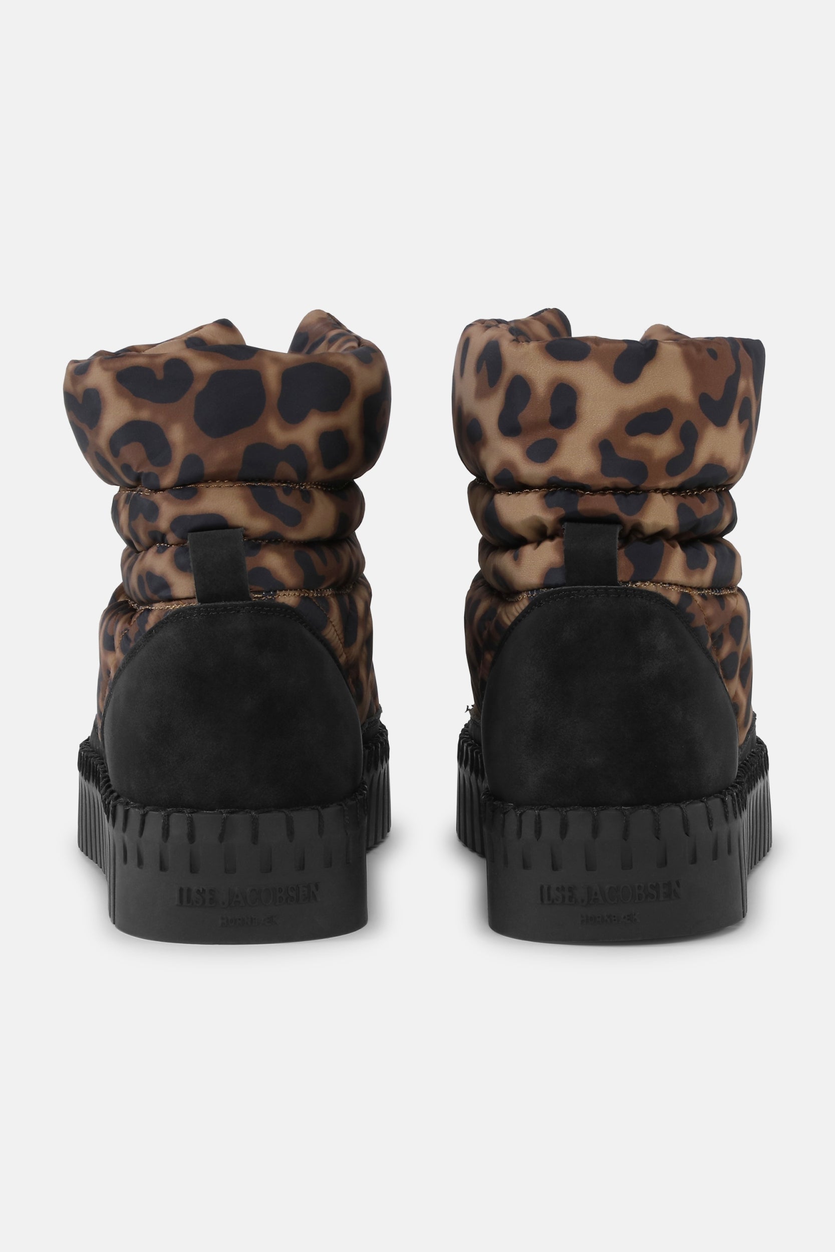 Tulip Gewatteerde Winterlaars TULIP6082 - 263001 Brown Panthera Print Black | Brown Panthera Print Black | Shoes | Ilse Jacobsen