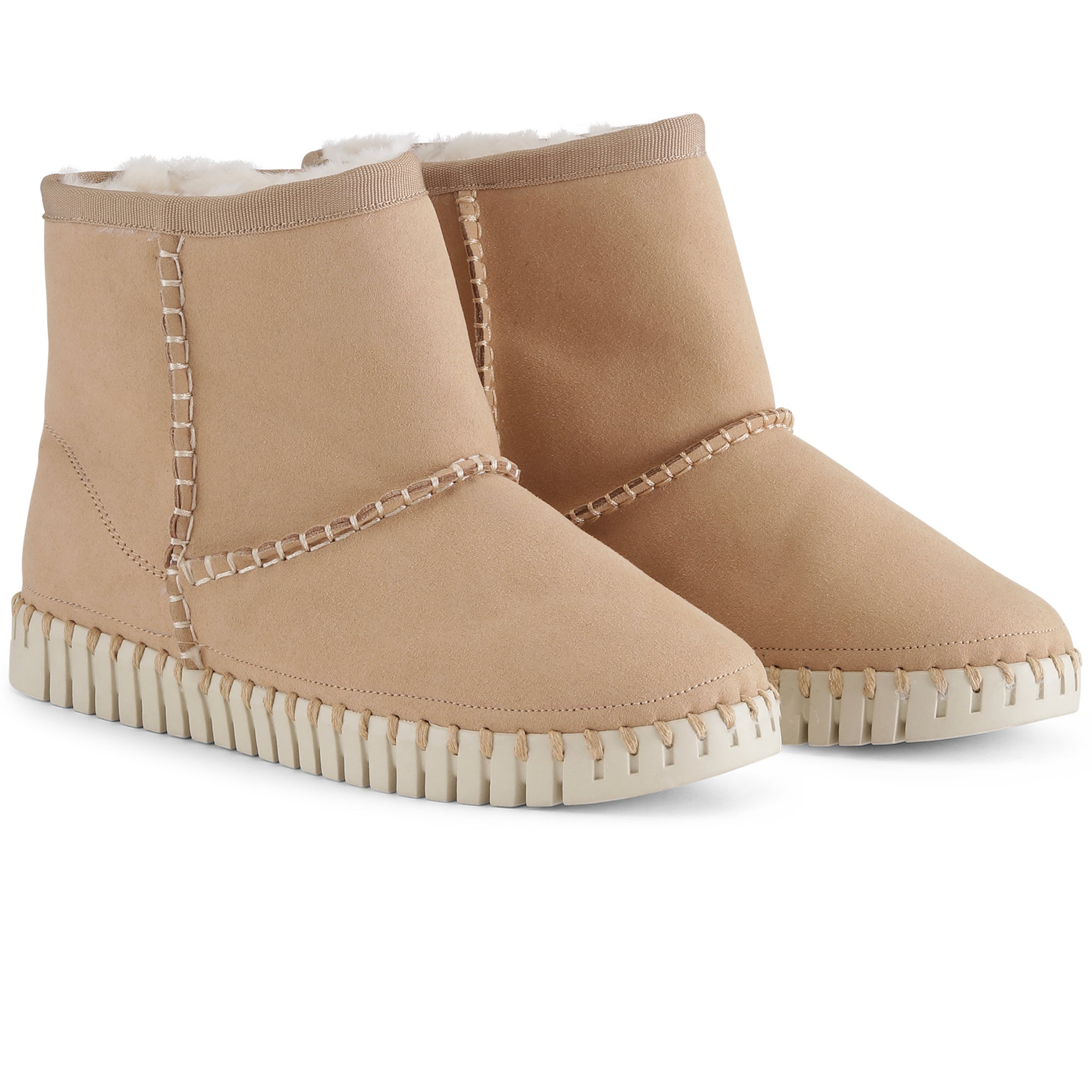 Enkellaarzen TULIP6175 - 110 Latte | Latte | Boots | Ilse Jacobsen