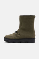 Laarzen TULIP6299 | Deep Olive Black | Boots | Ilse Jacobsen