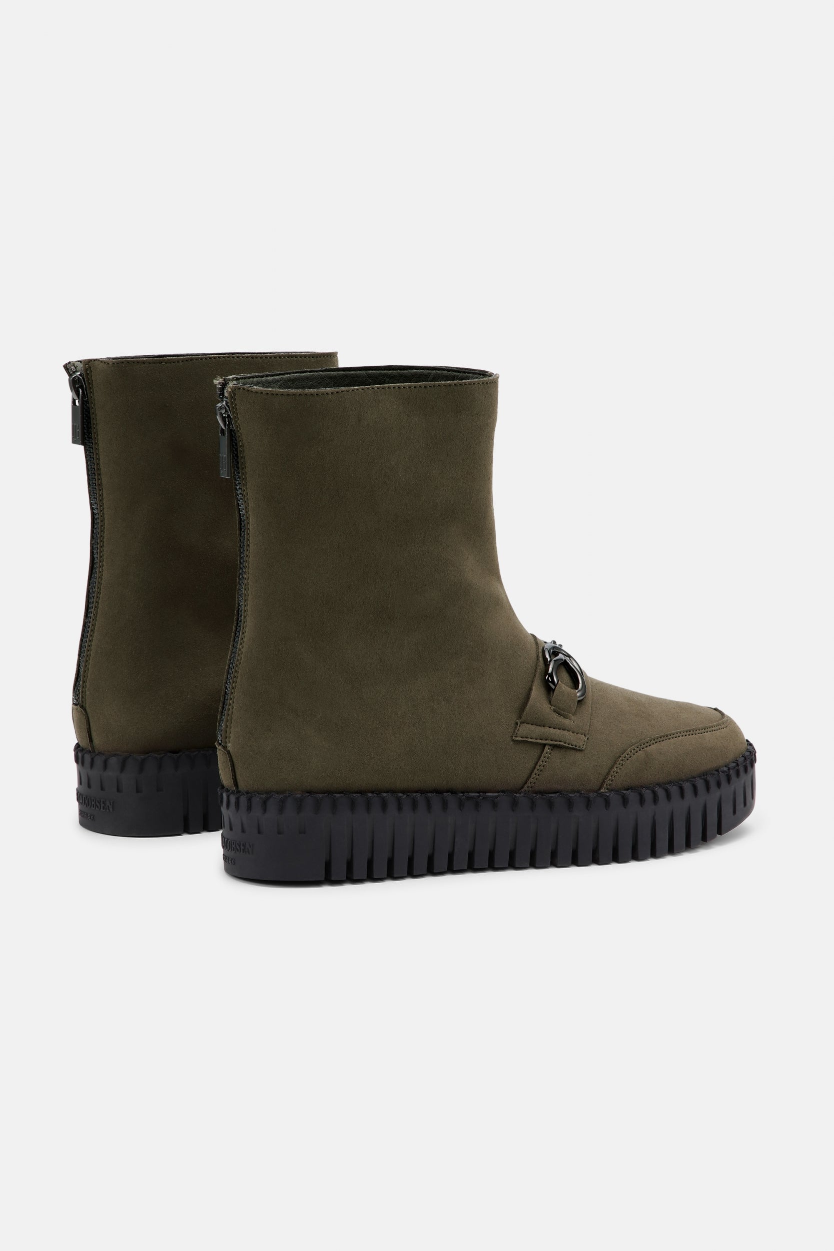 Laarzen TULIP6299 - Deep Olive Black 465001 | Deep Olive Black | Boots | Ilse Jacobsen
