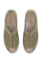 Instapsandalen TULIP9376W witte zool | Army | Shoes | Ilse Jacobsen