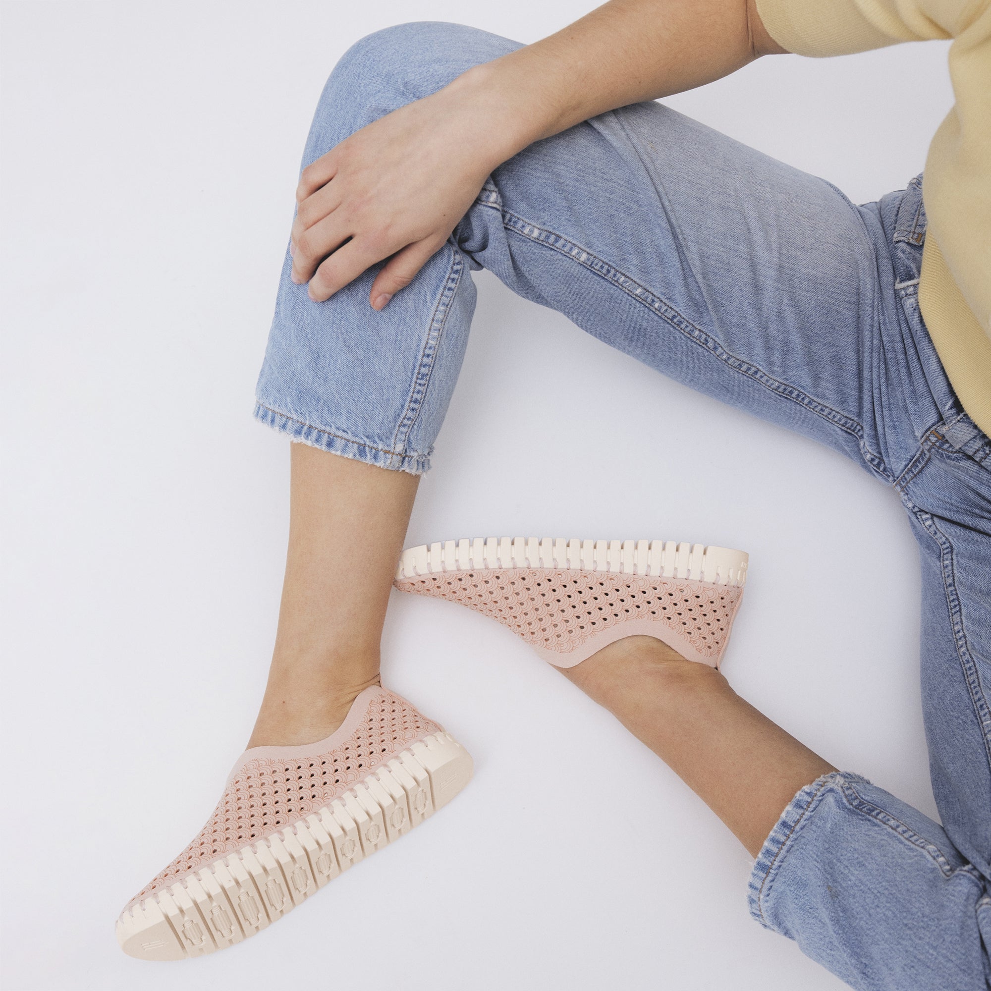 Instappers TULIP3275 beige zool - 378 Adobe Rose | Adobe Rose | Shoes | Ilse Jacobsen