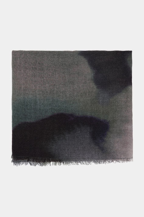 Moss Print Sjaal WOOCA03 - 005 Moss Print | Offwhite | Scarf | Ilse Jacobsen