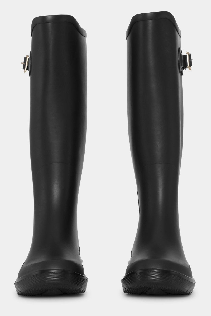 Anti-Slip regenlaarzen hoog RUBAIR13 | Black Black | Boots | Ilse Jacobsen