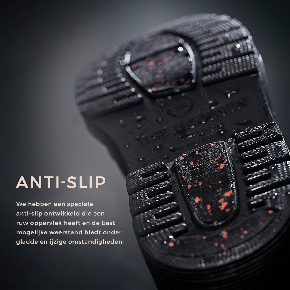 Anti-Slip Rubberlaars RUB30C | Dark Indigo | Rubber Boots | Ilse Jacobsen