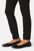 Ballarina Metallic PANORA01 | Black Black | Shoes | Ilse Jacobsen