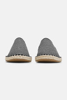 Canvas Espadrille voor Heren CANVASMEN02 | Black Wheat | Shoes | Ilse Jacobsen