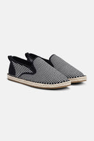Canvas Espadrille voor Heren CANVASMEN02 | Black Wheat | Shoes | Ilse Jacobsen