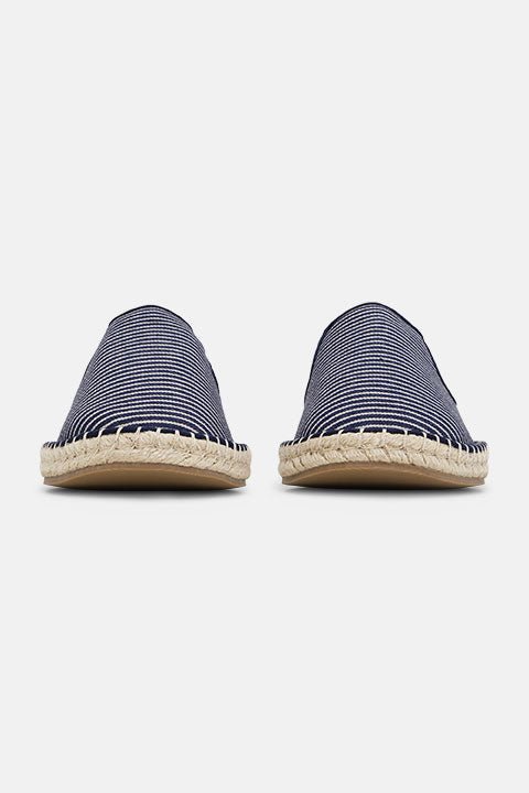 Canvas Espadrille voor Heren CANVASMEN02 | Dark Indigo Wheat | Shoes | Ilse Jacobsen