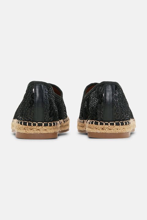 Capria Espadrille CAPRIA01 | Black Wheat | Shoes | Ilse Jacobsen
