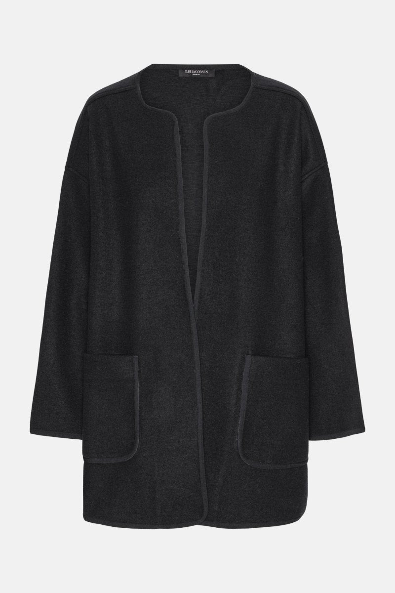 Casual Jacket FELTTIO02 | Dark Indigo | Jacket | Ilse Jacobsen
