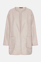 Casual Jacket FELTTIO02 | White Pepper | Jacket | Ilse Jacobsen