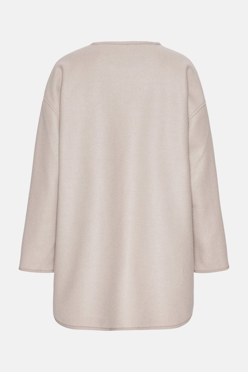 Casual Jacket FELTTIO02 | White Pepper | Jacket | Ilse Jacobsen