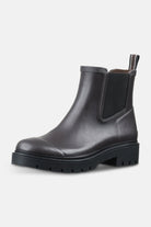 Chelsea regenlaarzen RUBSTEP02 | Brown Black | Shoes | Ilse Jacobsen