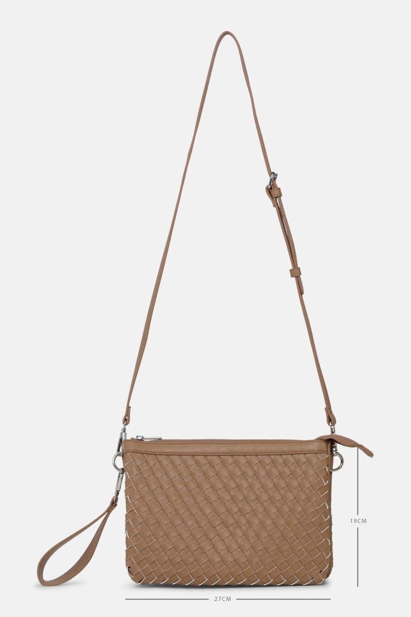 Crossbody Tas BAG08CB | Mocca | Bag | Ilse Jacobsen