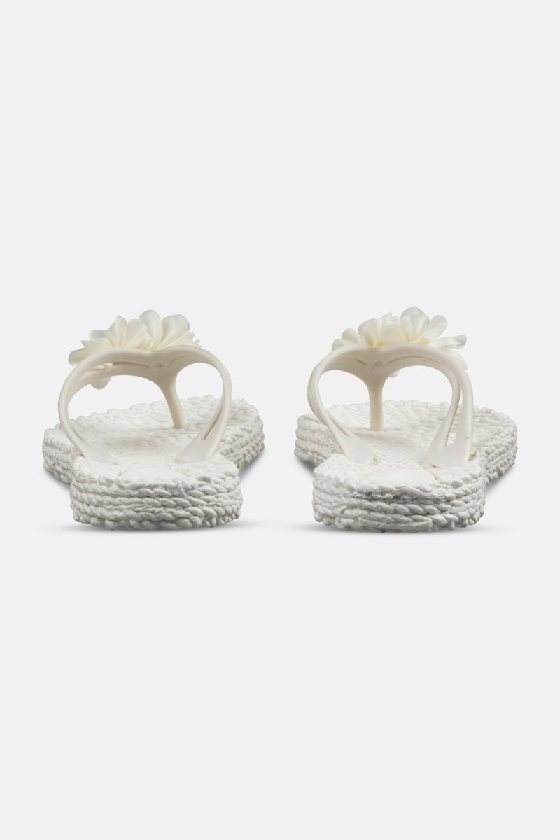 Slippers met Bloemen CHEERFUL18F | Creme | Shoes | Ilse Jacobsen