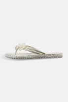 Slippers met Bloemen CHEERFUL18F | Creme | Shoes | Ilse Jacobsen