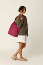 Gebreide Tas KNITTY01 | Opera Mauve Magenta Haze | Accessories | Ilse Jacobsen