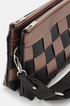 Gevlochten Cross-Body Tas CHIP12 | Cocoa Brown | Bag | Ilse Jacobsen