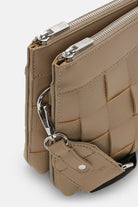 Gevlochten Crossbody CHIP02 | Greige | Bag | Ilse Jacobsen