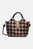 Gevlochten Handtas CHIP14 | Cocoa Brown | Accessories | Ilse Jacobsen